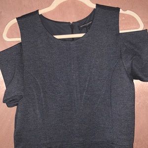 Banana republic dress off shoulder 12 petite